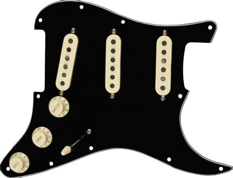 black guitar with black pickguard|color pickguards for strat.